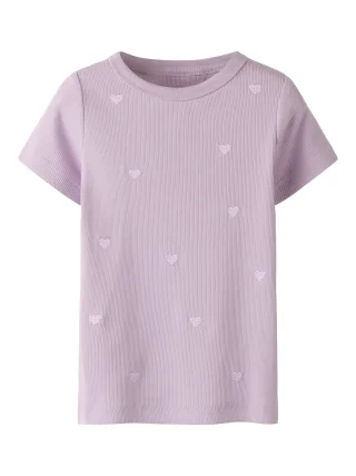 NAME IT - NMFNAKAL SS SLIM TOP NOOS Fragrant Lilac - Gr. - 98