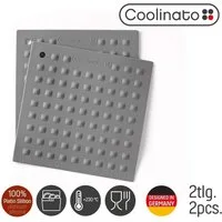 Coolinato Topflappen Set 2tlg Silikon