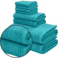 OTTO home Handtuch Set Sanremo Premium, Premium Handtücher, 600 gr/m², dicke Qualität, Frottier (Set, 8-St), Duschtücher, Handtücher, Seiftücher, 100% Baumwolle, 5 Jahre Garantie