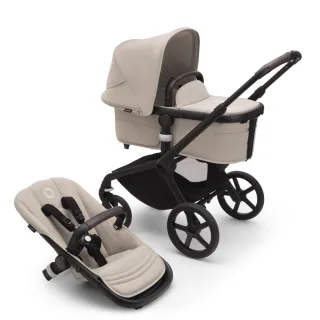 Bugaboo Fox 5 Desert Taupe Kinderwagen-Set mit Liegewanne und Sitz