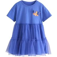 Next Jerseykleid Kleid mit Tutu-Rock (1-tlg)