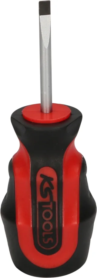 KS Tools ERGOTORQUEplus Schlitz-Schraubendreher, kurz - 159.1121