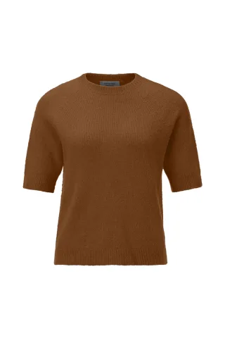 Rich & Royal - Seamless Crew Short Sleeve hazel - Gr. - M
