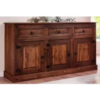 OTTO home Sideboard Mexiko, Kommode aus massivem Kiefernholz, Breite 151 cm