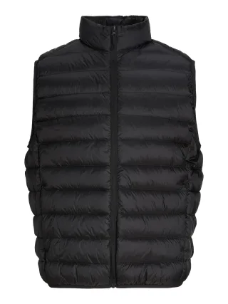 JACK&JONES - JJEBERG LIGHT DOWN BODYWARMER NOOS Black - Gr. - L