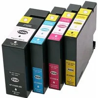 ABC Tintenpatrone (Set 4X Tintenpatrone kompatibel für Canon PGI2500XL (mit Chip), on Maxify iB4050 iB4150Canon MB5050 MB5150 MB5155 MB5350 MB5450 MB5455)