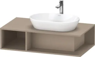Duravit D-Neo Konsolenwaschtischunterbau wandhängend Leinen Matt 1000x550x260 mm - DE495907575 DE495907575