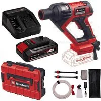 Einhell Akku-Druckreiniger Hypresso 18/24-1 Li- 24 bar mit Akku 2.5 Ah + Ladegerät + Koffer S-F
