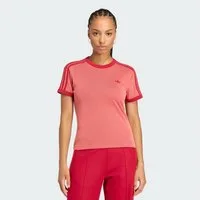 adidas Originals T-Shirt HEATHER 3-STREIFEN CALI T-SHIRT (1-tlg)