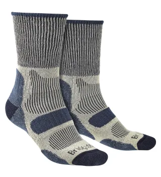 Bridgedale - Herren Wandern leichte Baumwolle Boot Socken - Indigo