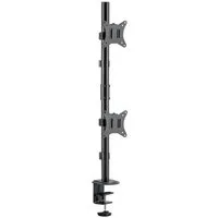 HALTERUNGSPROFI Monitor-Halterung Office-04V, (bis 32,00 Zoll, Monitore werden übereinander montiert)