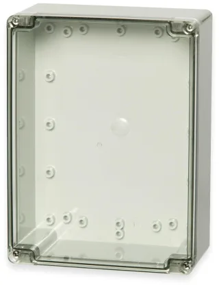 FIBOX Gehäuse, Euronord PCT 152008, 201x151x80, PC Gehäuse, transparenter Deckel