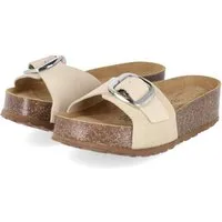 Palado Palado PALA-251-781589-03 Damen Rauleder beige Pantolette