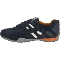 Geox U Snake K Herren Sneaker Turnschuhe, Sportschuhe, Freizeitschuhe, Halbschuhe, Schnürschuhe
