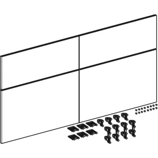 Geberit Schubladenfront Set (4 St.) für iCon 245277001