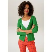 Aniston CASUAL Strickjacke in trendiger Farbpalette