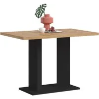 Home affaire Esstisch GERO, 110x76x70 cm, mit Säulengestell (1-St., in verschiedenen Ausführungen erhältlich), Tisch, Esstisch, Esszimmer, Esszimmertisch, Küchetisch, Bartisch