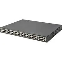 24-Port/Ethernet/PoE+ injektor/370W, Switch schwarz, 370W PoE Budget