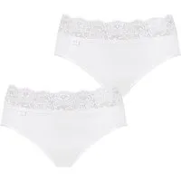sloggi Midislip Romance (2-St) Midi-slip panty-s shorts