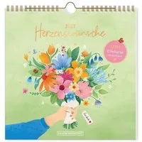 Grafik Werkstatt Wandkalender Wandkalender quadratisch 2027 Herzenswünsche
