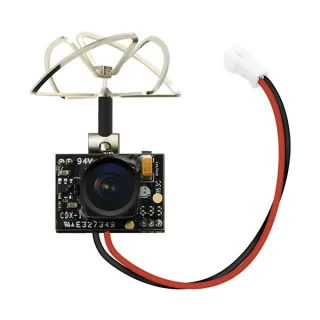 Eachine TX01 NTSC Super Mini AIO 5.8GHz 40CH 25MW VTX 600TVL FOV 120° 1/4 Cmos FPV Camera for RC Drone