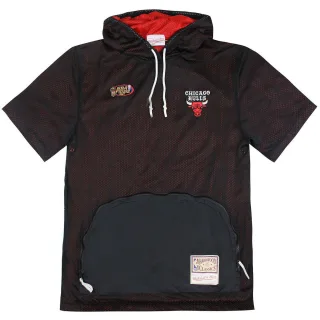 Mitchell & ness Chicago Bulls Herren mit Kapuze-T-Shirt