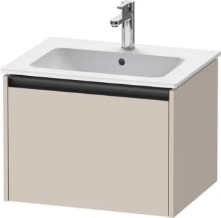 Duravit Ketho.2 Waschtischunterbau wandhängend Taupe Matt 610x480x440 mm - K25062091910000 K25062091910000
