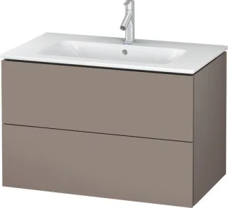 Duravit L-Cube Waschtischunterbau wandhängend Basalt Matt 820x481x550 mm - LC624104343 LC624104343