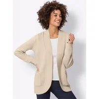 Sieh an! Strickjacke Strickjacke Langarm Struktur