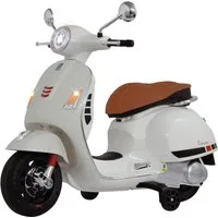 Jamara Elektro-Kinderroller Ride-on Vespa GTS 125, Li-Power 12.6, Belastbarkeit 30 kg, mit Licht- und Soundeffekten