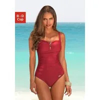 LASCANA Badeanzug mit Pailletten-Verzierung und Shaping-Effekt