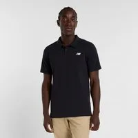 New Balance Poloshirt Cotton Pique Polo mit Polokragen, Kurzarm, aus Baumwolle und Polyester