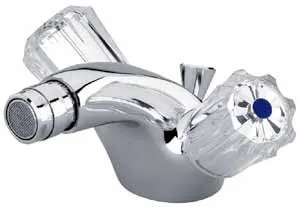 Kaja CLASSIC Bidet-Elb. mit Ablaufgarn., in chrom, 24451-4-c 24451-4-c