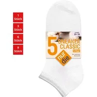 Nur Die Sneakersocken Classic Damen (1er/3er/6er/9er Pack, 15-Paar) Sneaker-socken füsslinge füßlinge