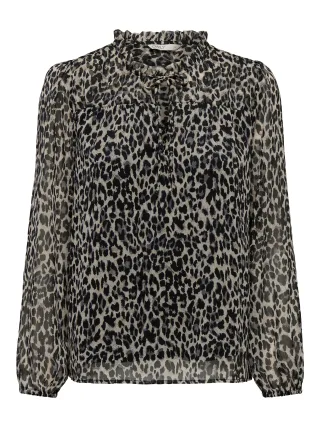 ONLY - ONLDITSY L/S BLOUSE WVN NOOS Black - Gr. - M