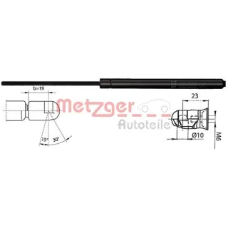 Metzger Heckklappend?mpfer Kia Ceed 2110536