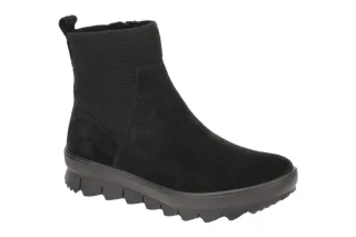 Legero 2-000504-0000 NOVARA Damen Winterstiefeletten Schwarz - wasserdicht
