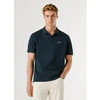 Pepe Jeans Poloshirt OSCAR aus Baumwoll-Piqué, mit Logostickerei