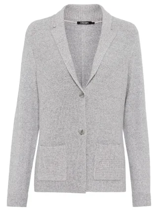 Olsen - Cardigan Long Sleeves misty grey mel. - Gr. - 40
