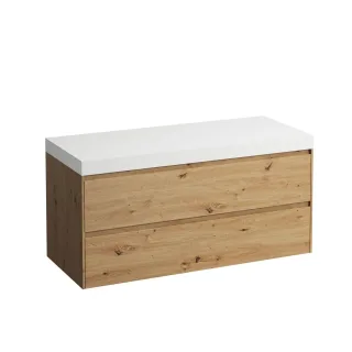 Laufen Waschtischunterschrank und Waschtisch-Platte LANI 495x1185x580 H4045701122671