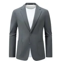 Allthemen Anzugsakko Anzugsakko Herren 2-Knopf Business Sakko Regular-Fit