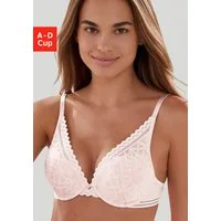 s.Oliver Push-up-BH Milene im edlen High-Apex Look mit graphischer Jacquardspitze, sexy Dessous