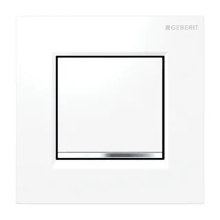 Geberit Urinalsteuerung Typ 30 116017KJ1 pneumatisch, Kunststoff weiß/chrom/weiß