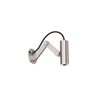 KLUDI-ASANA Tubeflex Mini-Kopfbrause Verstellbar Wandmontage Chrom 6921005-00