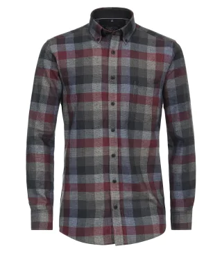 CASAMODA - Freizeithemd rot - Gr. - XXL