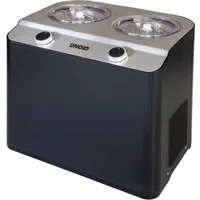 Unold Eismaschine 48835 Doppio nero, 2,4 l, 250 W