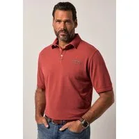 JP1880 Poloshirt Poloshirt Halbarm Print Vintage Look