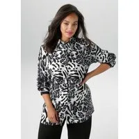 Aniston PLUS Hemdbluse in trendigen Animal Dessin