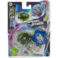 Hasbro Speed-Kreisel Hasbro F2290EU42, F2306EU40 - BEY SPS HELIOS BLAZEBRINGER N JORMUNTOR