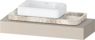 Duravit Qatego Konsole Taupe Matt 1200x480x170 mm - QA4699091910000 QA4699091910000